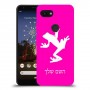 צפרדע טרופית כיסוי מגן קשיח בעיצוב אישי עם השם שלך ל Google Pixel 3a יחידה אחת סקרין מובייל