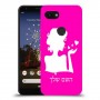 אישה אהבה כיסוי מגן קשיח בעיצוב אישי עם השם שלך ל Google Pixel 3a יחידה אחת סקרין מובייל