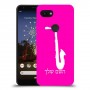 סקספון כיסוי מגן קשיח בעיצוב אישי עם השם שלך ל Google Pixel 3a יחידה אחת סקרין מובייל