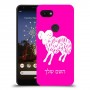 טלה כיסוי מגן קשיח בעיצוב אישי עם השם שלך ל Google Pixel 3a יחידה אחת סקרין מובייל