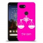 מאזניים כיסוי מגן קשיח בעיצוב אישי עם השם שלך ל Google Pixel 3a יחידה אחת סקרין מובייל