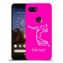 שחקן כדורעף כיסוי מגן קשיח בעיצוב אישי עם השם שלך ל Google Pixel 3a יחידה אחת סקרין מובייל