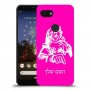סנטה קלאוס כיסוי מגן קשיח בעיצוב אישי עם השם שלך ל Google Pixel 3a יחידה אחת סקרין מובייל