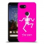 שלד כיסוי מגן קשיח בעיצוב אישי עם השם שלך ל Google Pixel 3a יחידה אחת סקרין מובייל