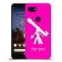 טלסקופ כיסוי מגן קשיח בעיצוב אישי עם השם שלך ל Google Pixel 3a יחידה אחת סקרין מובייל