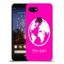 עולם כיסוי מגן קשיח בעיצוב אישי עם השם שלך ל Google Pixel 3a יחידה אחת סקרין מובייל