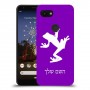 צפרדע טרופית כיסוי מגן קשיח בעיצוב אישי עם השם שלך ל Google Pixel 3a יחידה אחת סקרין מובייל