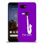 סקספון כיסוי מגן קשיח בעיצוב אישי עם השם שלך ל Google Pixel 3a יחידה אחת סקרין מובייל