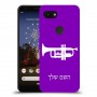 חצוצרה כיסוי מגן קשיח בעיצוב אישי עם השם שלך ל Google Pixel 3a יחידה אחת סקרין מובייל
