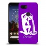 דלי כיסוי מגן קשיח בעיצוב אישי עם השם שלך ל Google Pixel 3a יחידה אחת סקרין מובייל