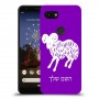 טלה כיסוי מגן קשיח בעיצוב אישי עם השם שלך ל Google Pixel 3a יחידה אחת סקרין מובייל