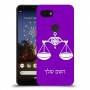 מאזניים כיסוי מגן קשיח בעיצוב אישי עם השם שלך ל Google Pixel 3a יחידה אחת סקרין מובייל