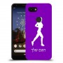 ג'וגלין - אישה כיסוי מגן קשיח בעיצוב אישי עם השם שלך ל Google Pixel 3a יחידה אחת סקרין מובייל