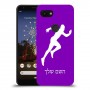 רץ כיסוי מגן קשיח בעיצוב אישי עם השם שלך ל Google Pixel 3a יחידה אחת סקרין מובייל