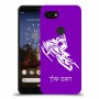 אופנוע שלג כיסוי מגן קשיח בעיצוב אישי עם השם שלך ל Google Pixel 3a יחידה אחת סקרין מובייל