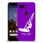 גלישת מפרש כיסוי מגן קשיח בעיצוב אישי עם השם שלך ל Google Pixel 3a יחידה אחת סקרין מובייל