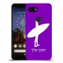 גלישה כיסוי מגן קשיח בעיצוב אישי עם השם שלך ל Google Pixel 3a יחידה אחת סקרין מובייל