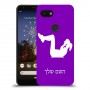 אימון ספורט - אישה כיסוי מגן קשיח בעיצוב אישי עם השם שלך ל Google Pixel 3a יחידה אחת סקרין מובייל