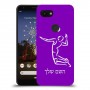 שחקן כדורעף כיסוי מגן קשיח בעיצוב אישי עם השם שלך ל Google Pixel 3a יחידה אחת סקרין מובייל
