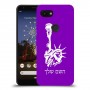 פסל החירות כיסוי מגן קשיח בעיצוב אישי עם השם שלך ל Google Pixel 3a יחידה אחת סקרין מובייל