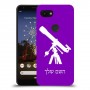טלסקופ כיסוי מגן קשיח בעיצוב אישי עם השם שלך ל Google Pixel 3a יחידה אחת סקרין מובייל
