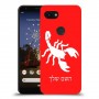 עקרב כיסוי מגן קשיח בעיצוב אישי עם השם שלך ל Google Pixel 3a יחידה אחת סקרין מובייל