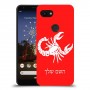 עקרב כיסוי מגן קשיח בעיצוב אישי עם השם שלך ל Google Pixel 3a יחידה אחת סקרין מובייל