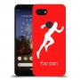 רץ כיסוי מגן קשיח בעיצוב אישי עם השם שלך ל Google Pixel 3a יחידה אחת סקרין מובייל