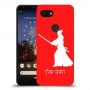 סמוראי כיסוי מגן קשיח בעיצוב אישי עם השם שלך ל Google Pixel 3a יחידה אחת סקרין מובייל