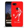 שחקן כדורגל כיסוי מגן קשיח בעיצוב אישי עם השם שלך ל Google Pixel 3a יחידה אחת סקרין מובייל