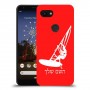 גלישת מפרש כיסוי מגן קשיח בעיצוב אישי עם השם שלך ל Google Pixel 3a יחידה אחת סקרין מובייל