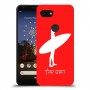 גלישה כיסוי מגן קשיח בעיצוב אישי עם השם שלך ל Google Pixel 3a יחידה אחת סקרין מובייל