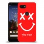 סמיילי כיסוי מגן קשיח בעיצוב אישי עם השם שלך ל Google Pixel 3a יחידה אחת סקרין מובייל