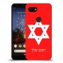 מגן דוד - ישראל כיסוי מגן קשיח בעיצוב אישי עם השם שלך ל Google Pixel 3a יחידה אחת סקרין מובייל