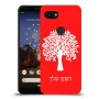 עץ כיסוי מגן קשיח בעיצוב אישי עם השם שלך ל Google Pixel 3a יחידה אחת סקרין מובייל