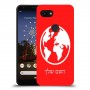 עולם כיסוי מגן קשיח בעיצוב אישי עם השם שלך ל Google Pixel 3a יחידה אחת סקרין מובייל