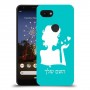 אישה אהבה כיסוי מגן קשיח בעיצוב אישי עם השם שלך ל Google Pixel 3a יחידה אחת סקרין מובייל