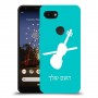 כינור כיסוי מגן קשיח בעיצוב אישי עם השם שלך ל Google Pixel 3a יחידה אחת סקרין מובייל