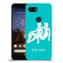 תאומים כיסוי מגן קשיח בעיצוב אישי עם השם שלך ל Google Pixel 3a יחידה אחת סקרין מובייל