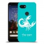 עקרב כיסוי מגן קשיח בעיצוב אישי עם השם שלך ל Google Pixel 3a יחידה אחת סקרין מובייל