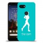 ג'וגלין - אישה כיסוי מגן קשיח בעיצוב אישי עם השם שלך ל Google Pixel 3a יחידה אחת סקרין מובייל
