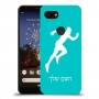 רץ כיסוי מגן קשיח בעיצוב אישי עם השם שלך ל Google Pixel 3a יחידה אחת סקרין מובייל