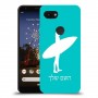 גלישה כיסוי מגן קשיח בעיצוב אישי עם השם שלך ל Google Pixel 3a יחידה אחת סקרין מובייל