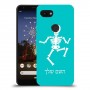 שלד כיסוי מגן קשיח בעיצוב אישי עם השם שלך ל Google Pixel 3a יחידה אחת סקרין מובייל