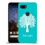 עץ כיסוי מגן קשיח בעיצוב אישי עם השם שלך ל Google Pixel 3a יחידה אחת סקרין מובייל