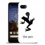 צפרדע טרופית כיסוי מגן קשיח בעיצוב אישי עם השם שלך ל Google Pixel 3a יחידה אחת סקרין מובייל