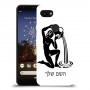 דלי כיסוי מגן קשיח בעיצוב אישי עם השם שלך ל Google Pixel 3a יחידה אחת סקרין מובייל