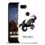 גדי כיסוי מגן קשיח בעיצוב אישי עם השם שלך ל Google Pixel 3a יחידה אחת סקרין מובייל