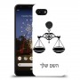 מאזניים כיסוי מגן קשיח בעיצוב אישי עם השם שלך ל Google Pixel 3a יחידה אחת סקרין מובייל