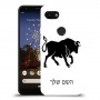 שור כיסוי מגן קשיח בעיצוב אישי עם השם שלך ל Google Pixel 3a יחידה אחת סקרין מובייל